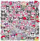 100PCS Kuromi Melody Stickers for Laptop Water Bottle Luggage Snowboard Bicycle Skateboard Decal for Kids Teens Adult Stickers