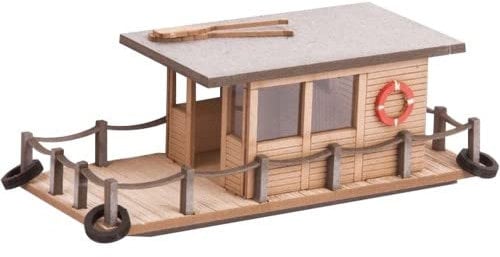 Noch 14224 Hausboot Bausatz 80x34x30mm H0
