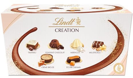 Lindt - Ballotin de Chocolats CREATION - Assortiment, 173g