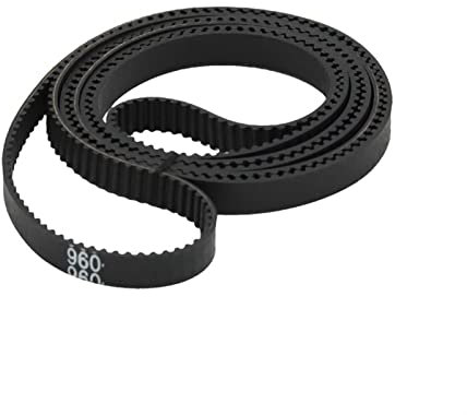 Förderband, 3D-Drucker GT2 6 mm geschlossener Gummi-2GT-Zahnriemen, Länge 960 976 1000 1040 1100 11440 1164 1180 1210 1220 mm, stabiler gegen Verschleiß (Größe: 2GT-1000 mm, Farbe: 6 mm) ( Color : 6mm