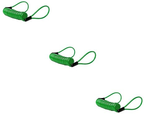 INOOMP 3 Pz Cavo Promemoria Combinazione Di Lucchetto Per Bici Blocco Del Freno a Disco Blocco Disco Bici Biciclette Blocco Del Freno Della Bici Lucchetto Per Cavo Bici Attrezzo Molla