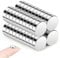 Wukong 9x3mm Neodym-Magnete, 40 Stück Runde Starke Magnete, Kühlschrankmagnete, Geeignet für Whiteboards, Kunsthandwerk, Büro, Zuhause und Kreative DIY-Szenen