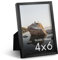 HAUS AND HUES 0,7 x 2,0 cm, schwarz, 4 x 6 Glas