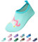 EDOTON Scarpe da Acqua Bambini Ragazzi Ragazze Scarpe da Immersione Rapida Asciugatura Scarpe da Spiaggia Scarpe Acquatiche Scarpe da Bagno Estive(EU 26-27,Cavallo blu)