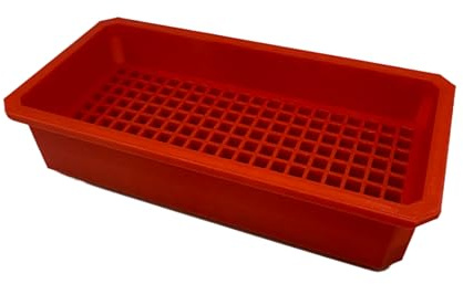 Generic Impact bit holder insert for Milwaukee PACKOUT Low Profile Organizers (160 Bit) (Red), M-POD-0 Comp