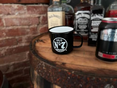 Jack Daniel's Old No.7 Emaille Becher - Bug Logo