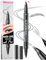 iMethod Curved Microblading Augenbrauenstift - Eyebrow Pencil 2-in-1 Dual-Ended Augenbrauenstift Micro-Gabelspitzen-Applikator & präziser Pinselspitze erzeugt natürliche Augenbrauen, Grey