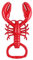 Vriusi Ouvre-bouteille porte-clés homard, ouvre-bouteille d'écrevisse, dissolvant de bouchon de bière,Ouvre-bière réaliste en forme de homard | Porte-clés magnétique décoratif, outil de barre et