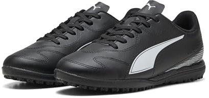 PUMA Vitoria II TT JR Soccer Shoe, Black White, 2 UK