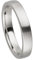 Kolibri Rings 925 Sterling Silber Ring 4mm Partnerring Ehering Freundschaftsring Unisex - Inkl. Gratis Gravur und Etui (Längsmatt)