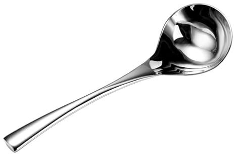 Professionale Grande Mestolo Mestolo Efficace In Acciaio Inox Cucchiaio Da Servire Con Ciotola Per La Cucina