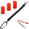 Braveboy Pinpointer Tip Protectors and Lanyard for Garre-tt Pro-Pointer at, Pinpointer Lanyard L 8.5 Extend to 51 - Pinpointer Tip Protectors for Minel-ab Pro-Find 15, 20, 35, 40