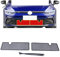 Szwaldaper Auto-Insektenschutzgitter, Frontgrill-Einsatznetz, for VW, for Golf 8 MK8 2020–2023, Zubehör, Außen-Umrüstsatz Insektenschutz für den Kühlergrill(R-line Versions)