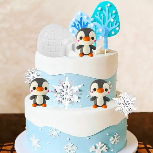 Pinguin Geburtstag Tortendeko Pinguin Party Kuchen Deko Polar Themed | Pinguin Geburtstag Tortendeko Pinguin Party Kuchen Deko Polar Themed Penguin Birthday Cake Geburtstagsparty Dekoration