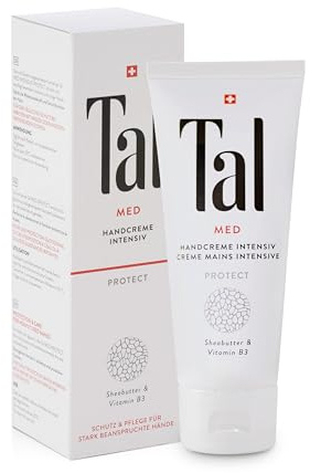 Tal® MED Handcreme Protect 75 ml – Schutz bei Kälte und Nässe – Hochwirksam und sanft für sensible Hände – Handcreme für sehr trockene Haut – ideal für Männer & Frauen – Schweizer Qualität