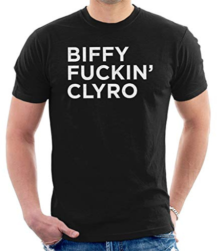 Biffy Clyro Biffy Fucking Clyro Short Sleeve Mens T-Shirt Black XX-Large