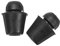 Buwei Universal 2Pcs Car Door Dampers Buffer Pad Cover Rubber Anti Shock