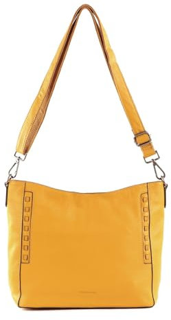 FREDsBRUDER Damen Tasche Rucksack Shopper Umhängetasche Schultertasche Aura Crossbody Glattleder uni Tasche Handtasche