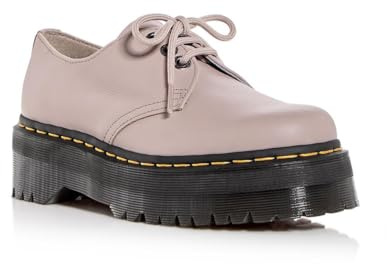 Dr. Martens Damen 1461 Quad Ii Plateau, Vintage Taupe, 42 EU
