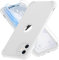 ORETECH for iPhone 11 Case, with [ 2 x Tempered Glass Screen Protector] 360 Shockproof Heavy Duty Protection Ultra Thin Hard PC Silicone TPU Rubber Bumper Phone Case Cover for iPhone 11(2019) - White