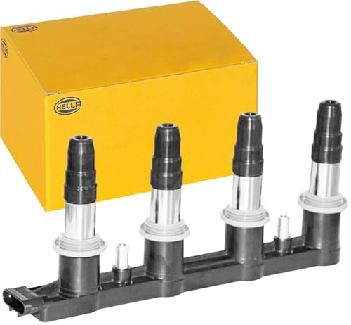 HELLA 5DA 358 000-321 Ignition Coil - 12V - 7-pin connector