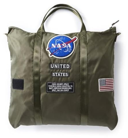 NASA Helmtasche, Grün (Army Green), Large, Laptop