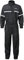 JDC Motorcycle Waterproof Rain Suit Over Suit 1PC - SHIELD - Black - L - Long Leg (34)