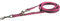 Gummierte Leine, 3-Fach verstellbar - pink, 230 cm (2,3 m)