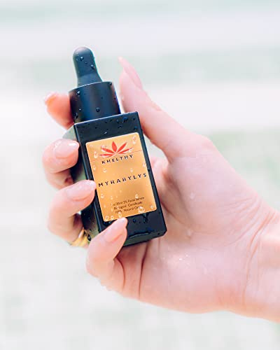 Face serum [100% Natural Origin 30ml/1oz][CONTAINS 32 POTENT BOTANICALS to intensely hydrate & boost glow [ KHELTHY gesicht schönheitsserum ]