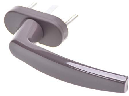 Maniglia per finestra in PVC, marrone