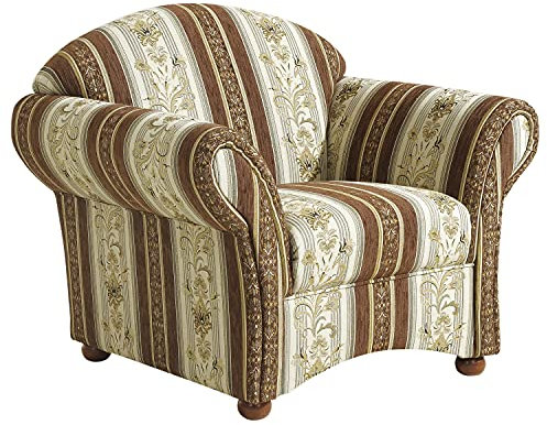 Max Winzer Sessel Corona Chenille braun