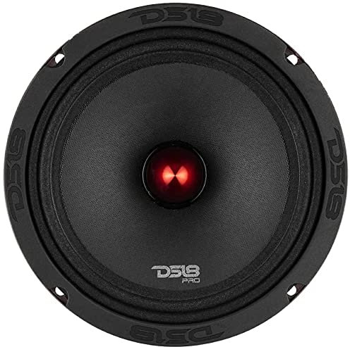 DS 18 1 MIDRANGE PRO-X8BM Altavoz 20 cm 200 mm 8 de diámetro 300 vatios rms y 600 vatios máx 8 ohmios sensibilidad 97 db para hogar, 1 Pieza