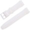 BBZ 16MM Bracelet en Silicone Compatible avec Swatch Watch Strap