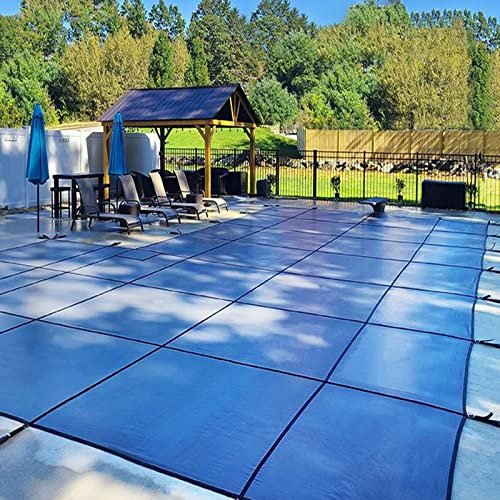 Cobertor Funda Piscina Invierno Comercial Cubre Hojas Piscina/ Manta De Nieve, Azul Cubierta De Invierno Rectangular Para Piscinas Enterradas, Seguridad Para Niños Y Mascotas ( Size : 2x3m/6.5x10ft )