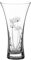 DIAMANTE Swarovski Trumpet Shaped Vase Bloom - Hand Cut Flower Decoration with Swarovski Crystals - 21cm tall in gift box