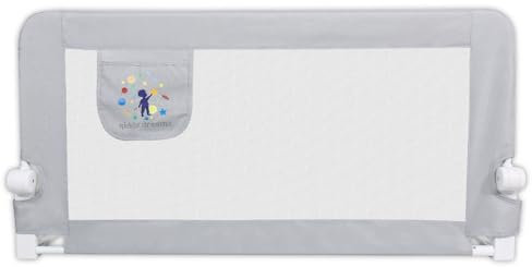 CCLIFE Barandilla de La Cama Plegable Guardia de Seguridad para Niños, Barrera de Cama portátil 180cm