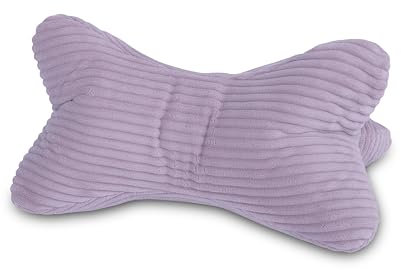 Leseknochen XXL 60x30x30 cm Cord Rosa Nackenkissen Knochenkissen Nackenrolle Lesekissen Öko-Tex 100 Zertifiziert und 60°C waschbar - Kissen für Nacken, Knie oder Bauch zum Lesen oder Relaxen