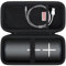 BOVKE Harte Tragetasche für Ultimate Ohren MEGABOOM 4/3 Tragbarer wasserdichter Bluetooth Lautsprecher, UE MEGABOOM 4 Reisehalter mit Netztasche für Ladekabel, schwarz