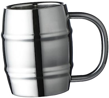COLLBATH Taza Inoxidable Doble Pared para Cerveza y Bebidas Frías para Casa y Exterior Vaso Aislante