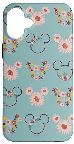 iPhone 16 Plus Disney Mickey Mouse Flowers and Daisy Print Case