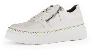 Gabor Damen Low-Top Sneaker, Frauen Halbschuhe,Best Fitting,Freizeitschuhe,Turnschuhe,Laufschuhe,schnürschuhe,Latte (Pastell),38 EU / 5 UK