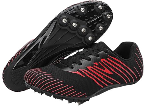 Leichtrit Zapatillas De Clavos Deportivas,Unisex Spikes Atletismo,Zapatos con Clavos Pista Campo,Ligeras Antideslizantes,CóModas,A Prueba De Choques,Fuerte Elasticidad,para Hombre,Mujer