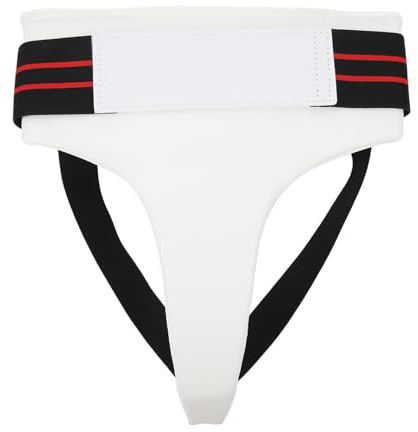 Stylebest Tiefschutz für Damen, Schrittschutz aus PU-Leder mit Ergonomischem Design und Stoßdämpfung, für Taekwondo-Boxen, Fußball-Wrestling-Training (XL)