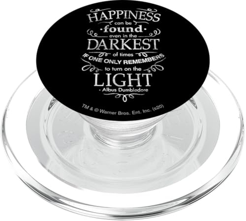 Harry Potter Happiness Quote PopSockets PopGrip for MagSafe