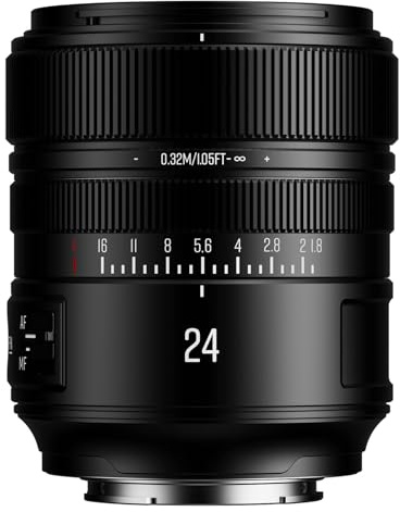 Brightin Star Obiettivo AF 24 mm F1.8 Full Frame Z per fotocamera mirrorless Nikon Z, messa a fuoco automatica, grande apertura, grandangolo, obiettivo Prime per Nikon Z Z6 III Zf Z8 Z9 Z30 Zfc Z50 II