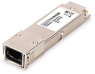 DIGITUS QSFP+ Modul für MPO Patchkabel, Multimode, 850 nm, 100 Meter (OM3), 150 Meter (OM4), 40 Gbit/s