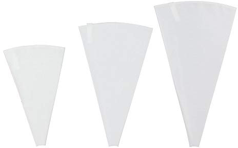 LILY COOK KP5425 Poche à Douille en Tissu Coton Blanc 30 x 0,20 x 17 cm