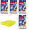 Vileda Ultramax Zusatzbezüge 4Stk Universal-Mikrofaserlappen I Wischbezug Ultramax für Holzböden Parkett Laminat PVC I Bezug für Bodenwischer Ultramat, Ultramax Professional I 5er-Set (Modell 4)