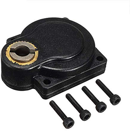 Share Goo Electric Power Starter Power Back Cover Backplate Roto E-Start Drill Plate 11012 for 1/8 RC Car SH 28 Nitro Engine Rotor, Hole Centers 32mm