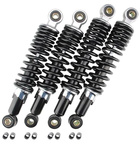 Stoßdämpfer Tieferlegung Set schwarz 240 mm + 260 mm kompatibel mit Simson Schwalbe KR51 Star